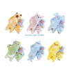090B Soothing Pillow Cartoon Animal Pattern Baby Patting Sleep Toy Toddler Startle Prevention Patting Hand 3 Gear Adjustable