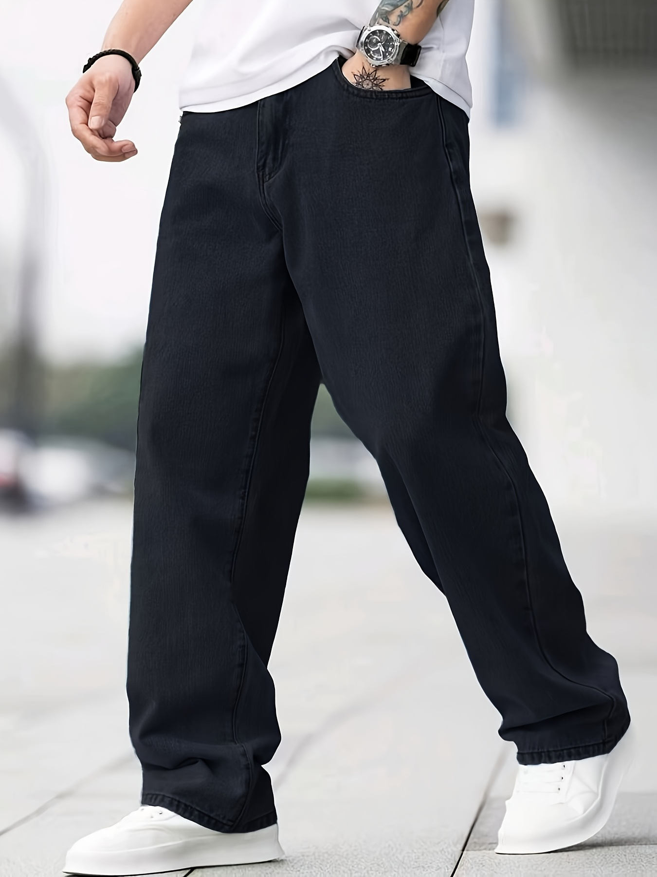 Mens Cotton Trousers - Image 3