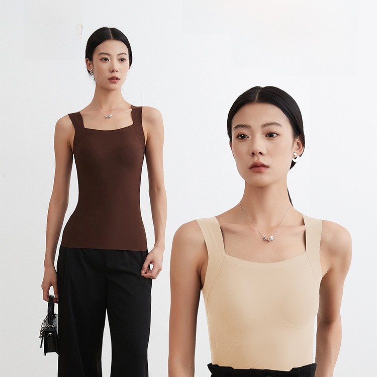 Womens Seamless Thermal Vest - Image 2