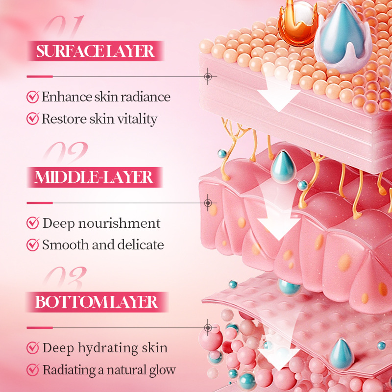Strawberry VC Brightening Skincare Set - Image 4