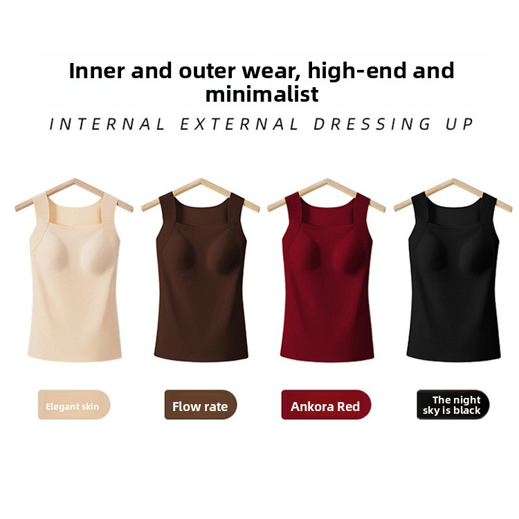 Womens Seamless Thermal Vest - Image 4
